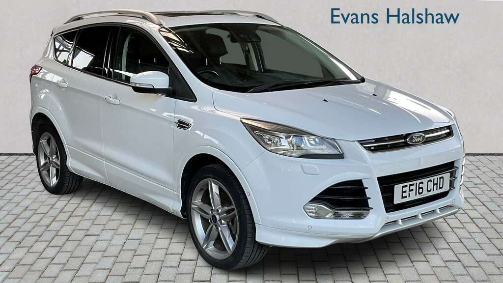 Ford Kuga 2.0 Tdci 180 Titanium X Sport Powershift 2016 White