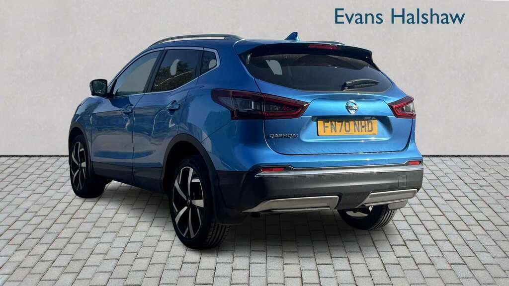 Nissan Qashqai 1.3 Dig-t 160 Tekna Dct 2020 FN70NHD Blue #3
