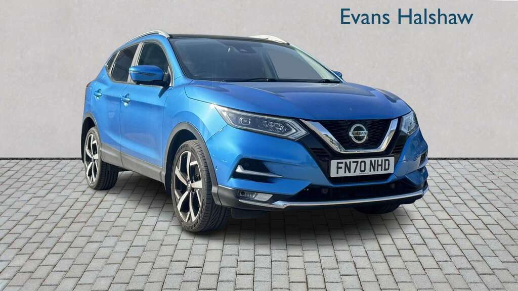 Nissan Qashqai 1.3 Dig-t 160 Tekna Dct 2020 Blue