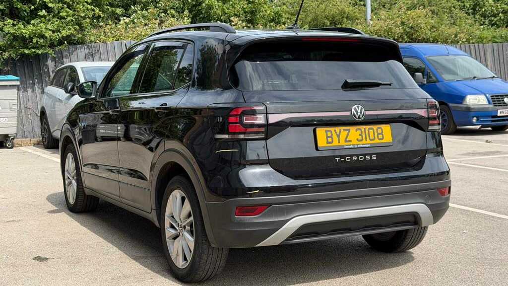Volkswagen T-Cross 1.0 Tsi 110 Se 2022 Black #4