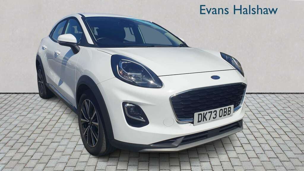 Ford Puma 1.0 Ecoboost Hybrid Mhev Titanium 2023 White #2