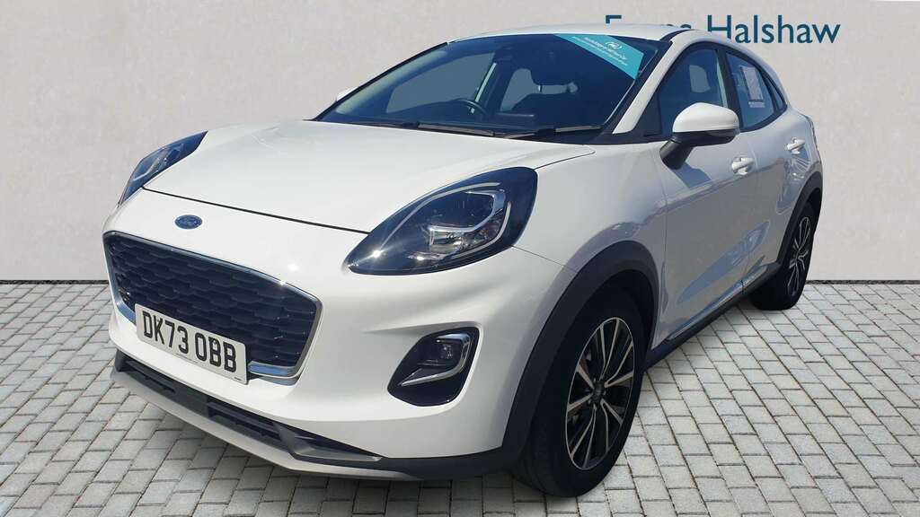 Ford Puma 1.0 Ecoboost Hybrid Mhev Titanium 2023 White #4