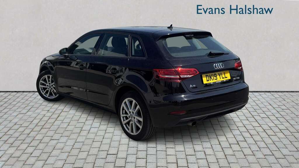 Audi A3 30 Tdi 116 Se Technik S Tronic 2019 DK19YLL Black #2