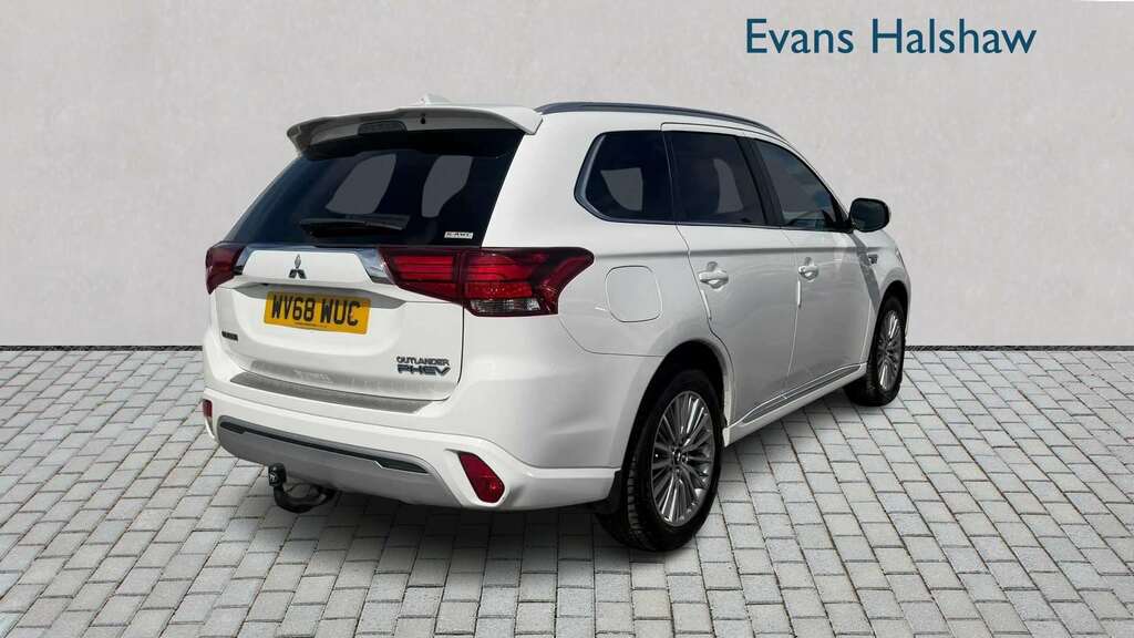 Mitsubishi Outlander 2.4 Phev 4H 2018 White #6
