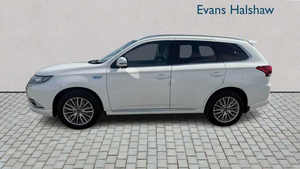 Mitsubishi Outlander 2.4 Phev 4H 2018 White #3