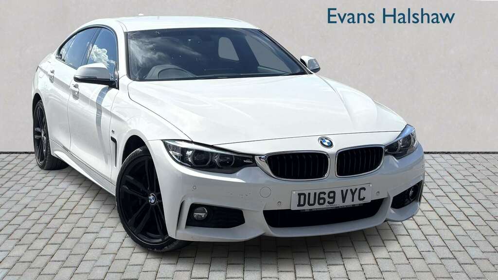 BMW 4 Series 420D 190 Xdrive M Sport Prof Media 20 White
