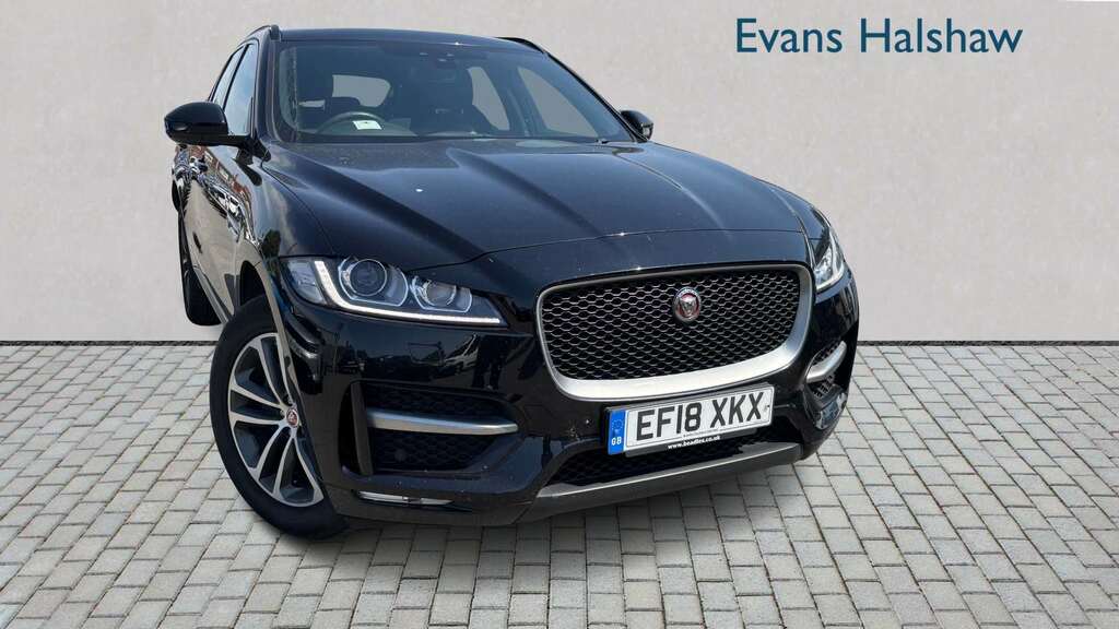 Jaguar F-Pace 2.0D R-sport Awd 2018 Black