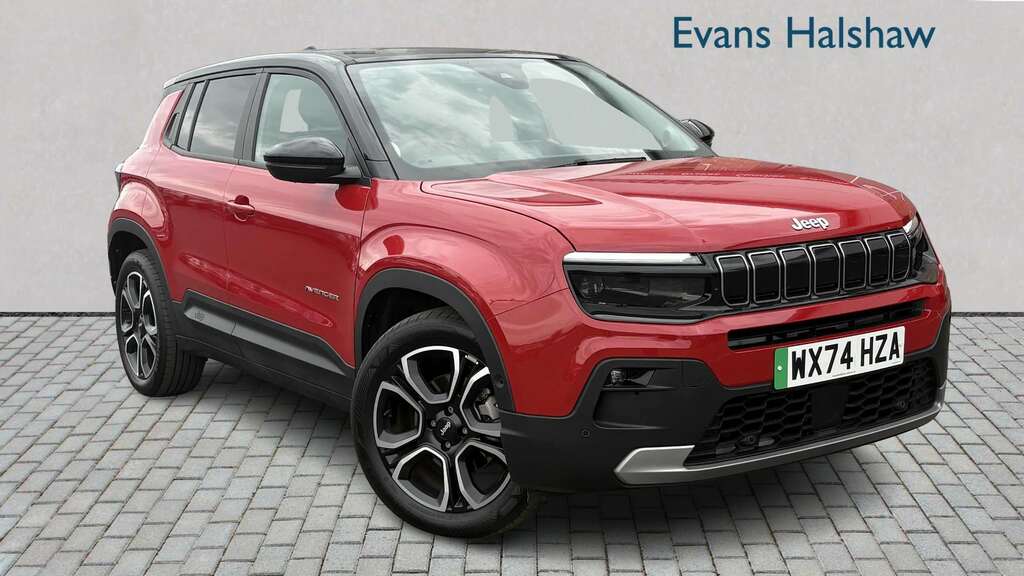 Jeep Avenger 115Kw Summit 54Kwh 2024 Red