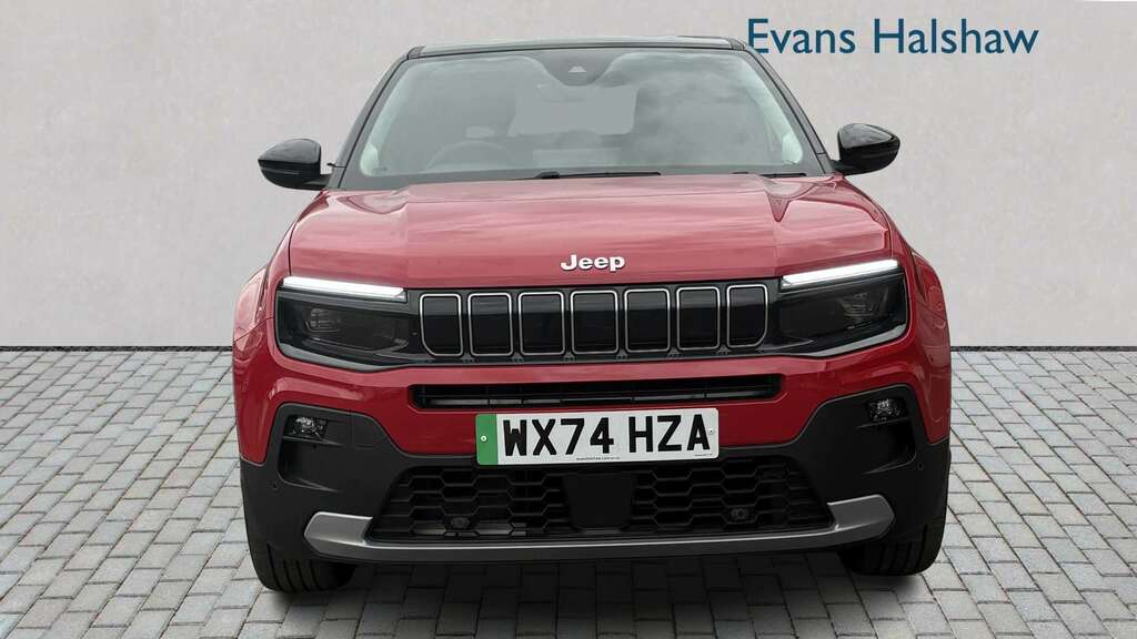 Jeep Avenger 115Kw Summit 54Kwh 2024 Red #3