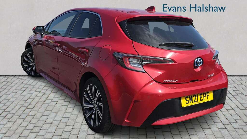 Toyota Corolla 1.8 Vvt-i Hybrid Design Cvt 2021 Red