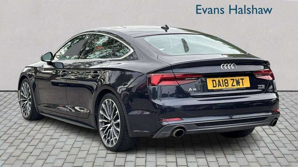 Audi A5 2.0 Tfsi Quattro S Line S Tronic 2018 Blue #2