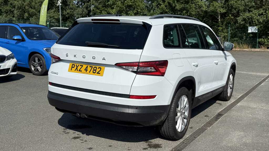 Skoda Kodiaq 1.5 Tsi Se 2021 White #6