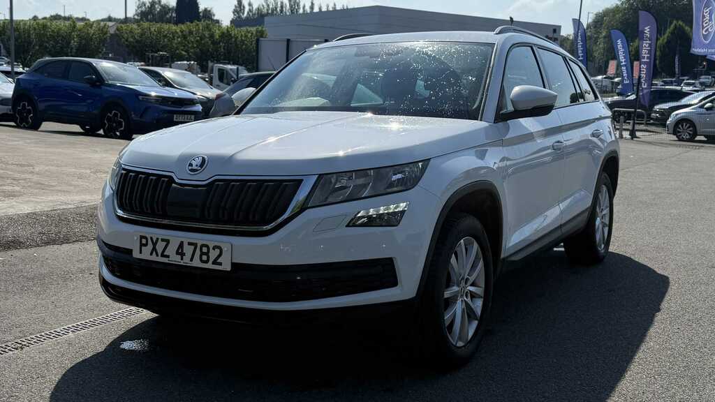 Skoda Kodiaq 1.5 Tsi Se 2021 White #2