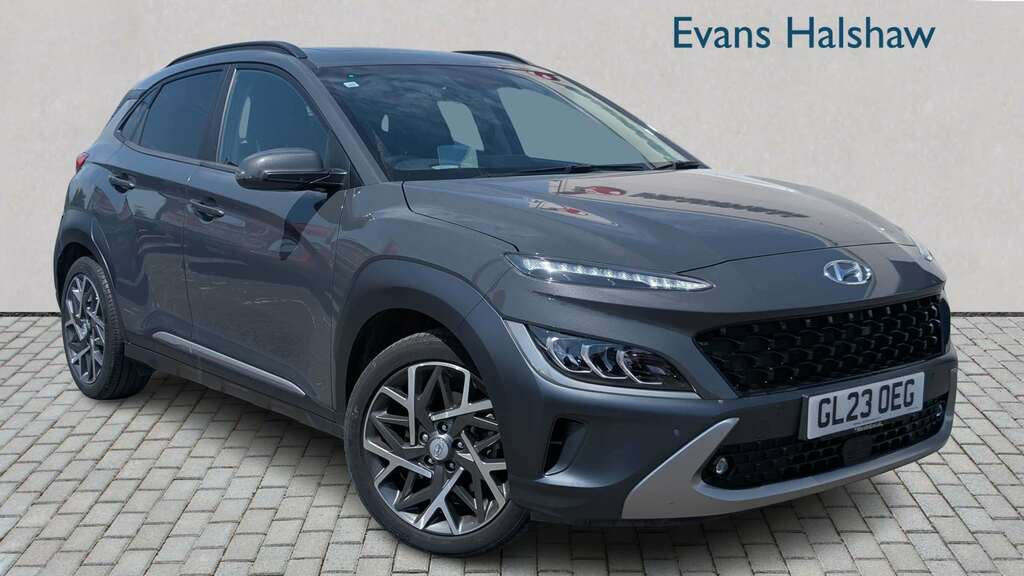 Hyundai Kona 1.6 Gdi Hybrid Ultimate Dct 2023 Grey