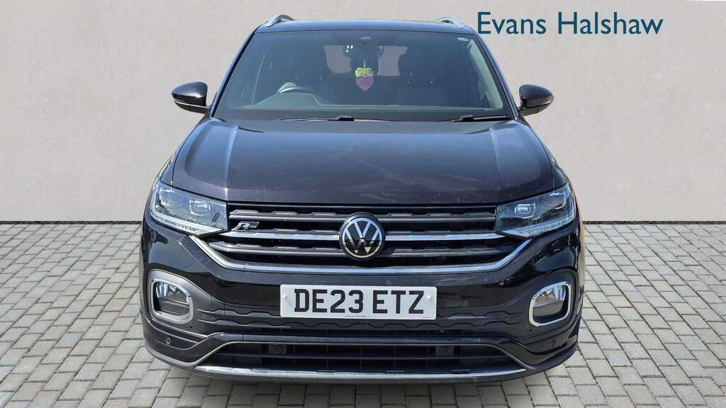 Volkswagen T-Cross 1.0 Tsi 110 R-line Dsg 2023 Black #2