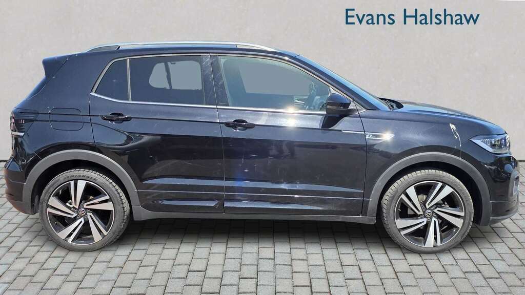 Volkswagen T-Cross 1.0 Tsi 110 R-line Dsg 2023 Black #3