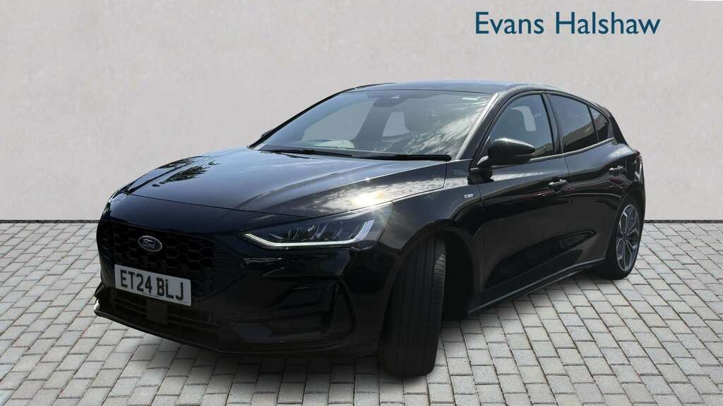 Ford Focus 1.0 Ecoboost Hybrid Mhev 155 St-line X 20 ET24BLJ Black #2
