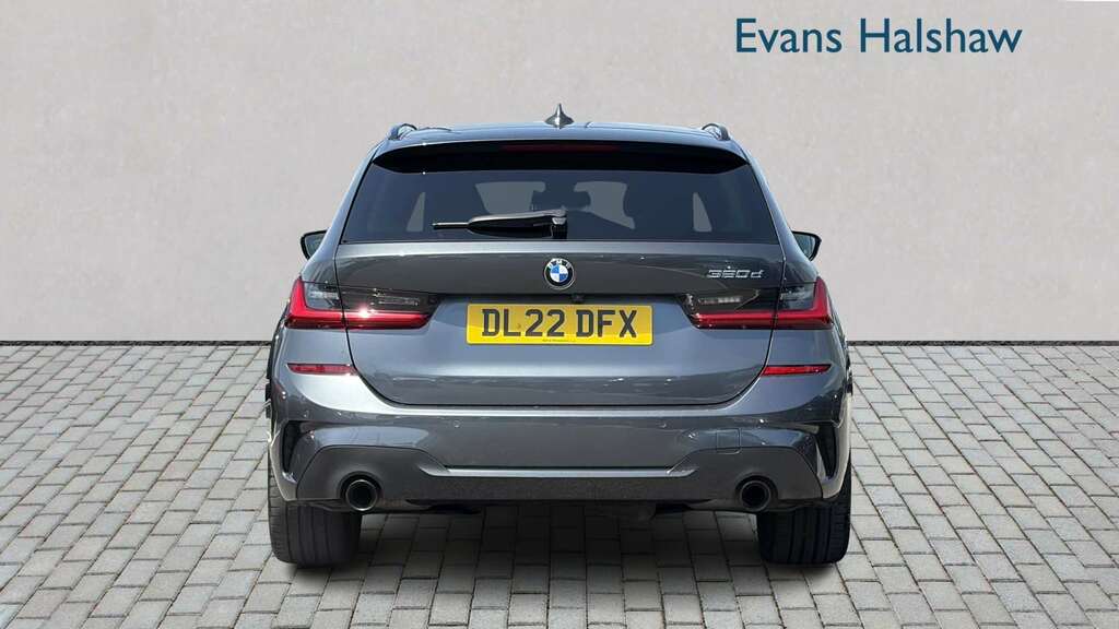 BMW 3 Series 320D Mht M Sport Step 2022 DL22DFX Grey #4