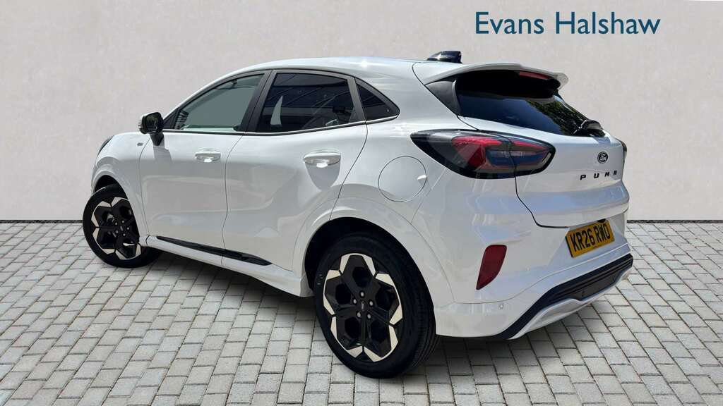 Ford Puma 1.0 Ecoboost Hybrid Mhev St-line X 2026 KR26RWO White #2
