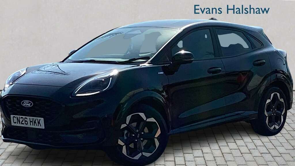 Ford Puma 1.0 Ecoboost Hybrid Mhev St-line X Dct 2026 Black