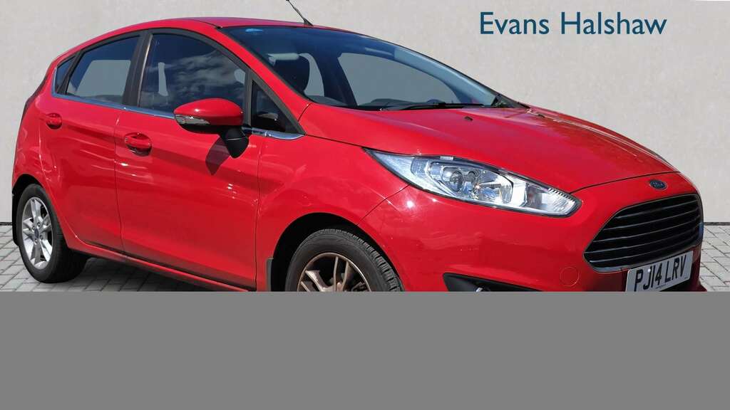 Ford Fiesta 1.25 82 Zetec 2014 Red