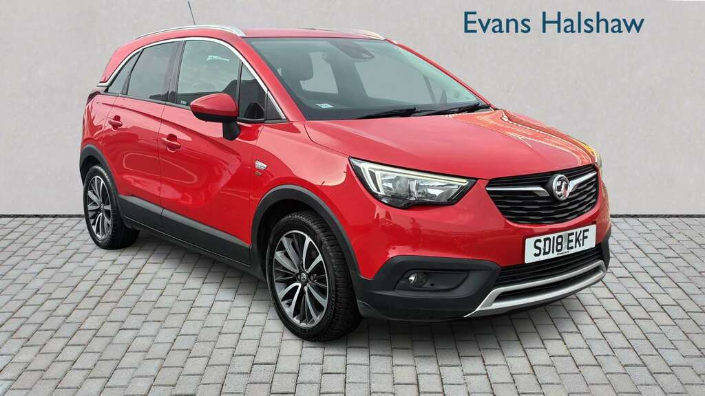 Vauxhall Crossland X 1.2 Elite Nav 2018 Red