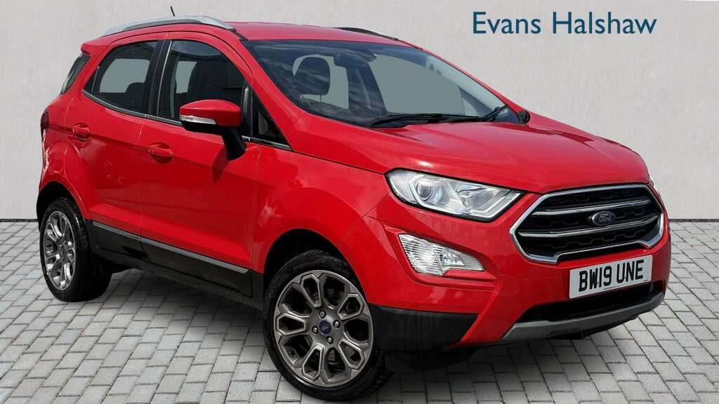 Ford Ecosport 1.0 Ecoboost Titanium 2019 Red