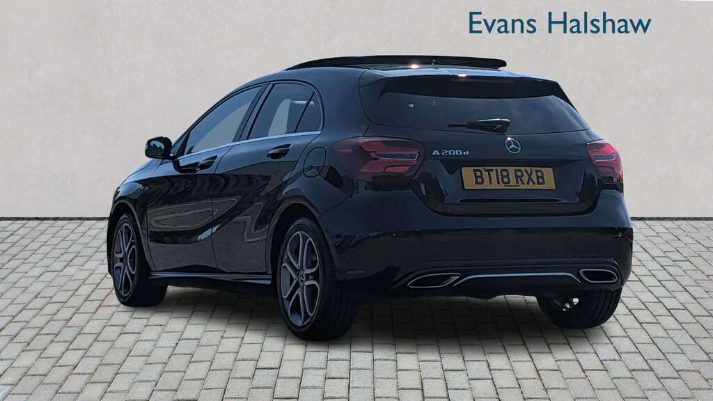 Mercedes-Benz A Class A200d Sport Edition Plus 2018 Black