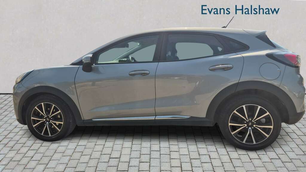 Ford Puma 1.0 Ecoboost Hybrid Mhev Titanium 2023 FV23UML Silver #3