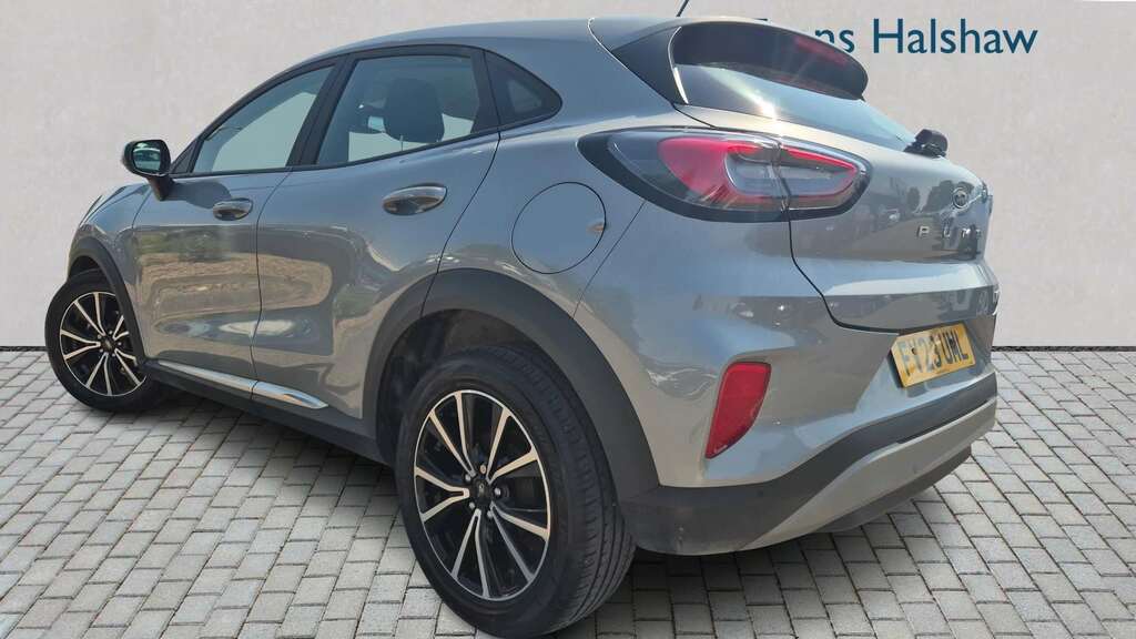 Ford Puma 1.0 Ecoboost Hybrid Mhev Titanium 2023 FV23UML Silver #2
