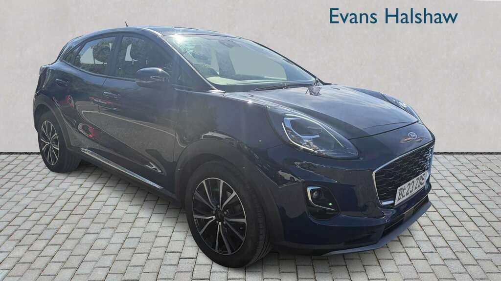 Ford Puma 1.0 Ecoboost Hybrid Mhev Titanium 2023 Blue #2