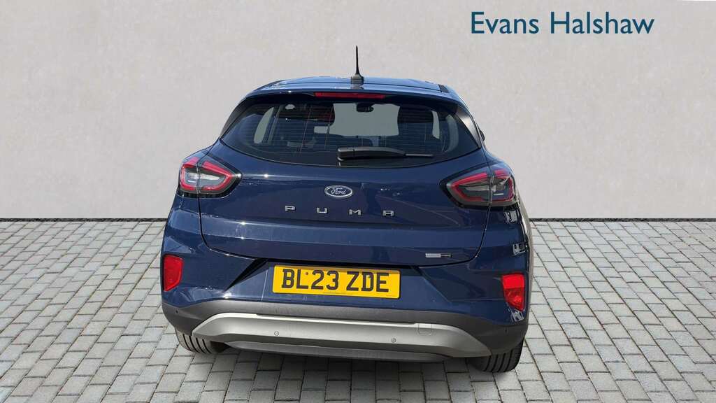 Ford Puma 1.0 Ecoboost Hybrid Mhev Titanium 2023 Blue #5