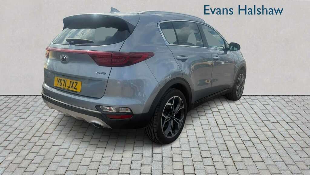 Kia Sportage 1.6 Crdi 48V Isg Gt-line Dct Awd 2021 Silver #4
