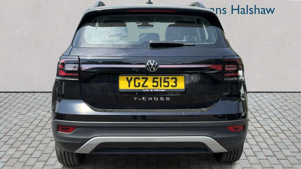 Volkswagen T-Cross 1.0 Tsi Se 2022 Black #2