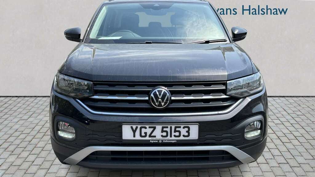 Volkswagen T-Cross 1.0 Tsi Se 2022 Black #3