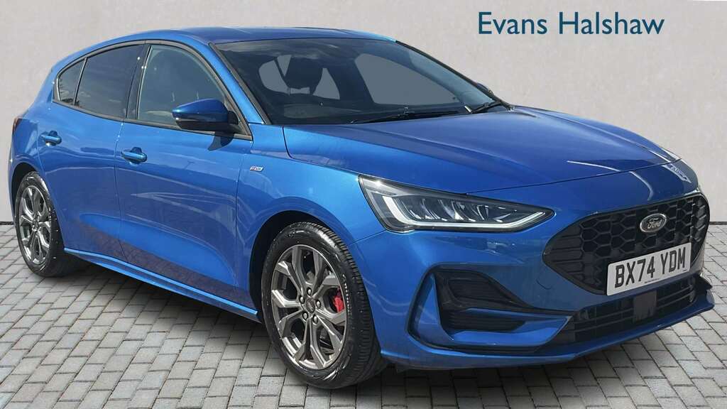 Ford Focus 1.0 Ecoboost Hybrid Mhev St-line 2024 Blue