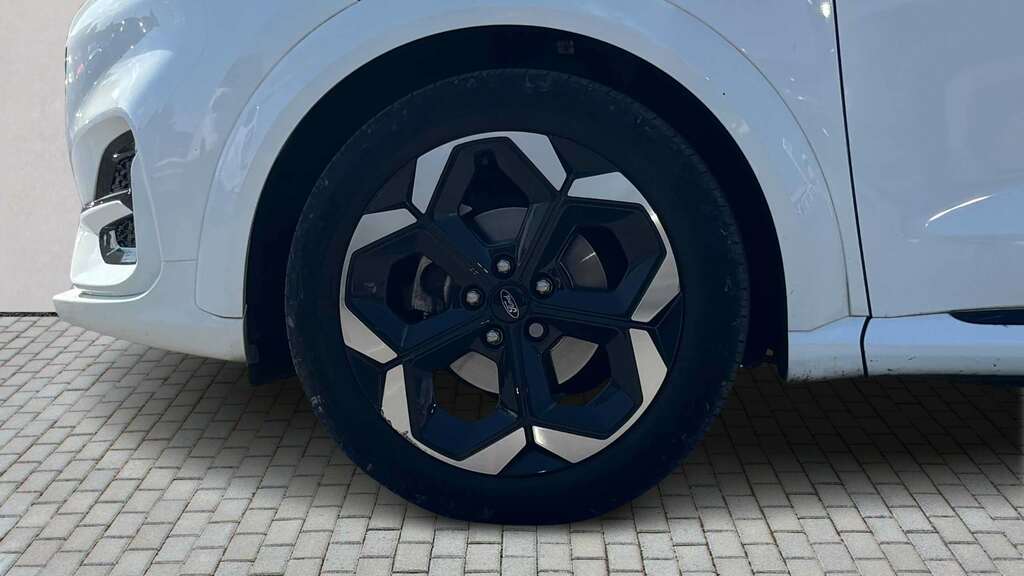 Ford Puma 1.0 Ecoboost Hybrid Mhev St-line X 2025 White #4