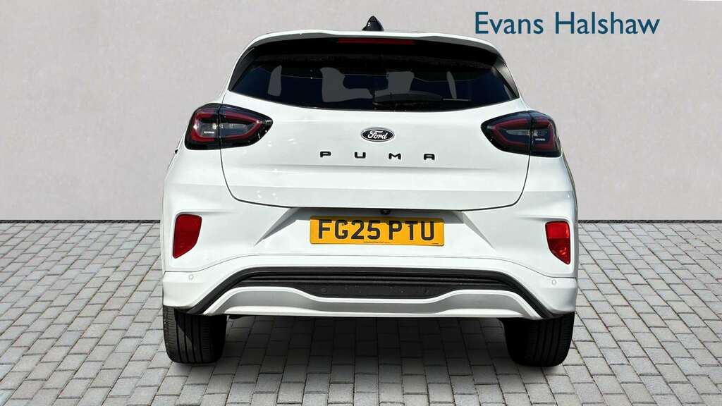 Ford Puma 1.0 Ecoboost Hybrid Mhev St-line X 2025 White #2