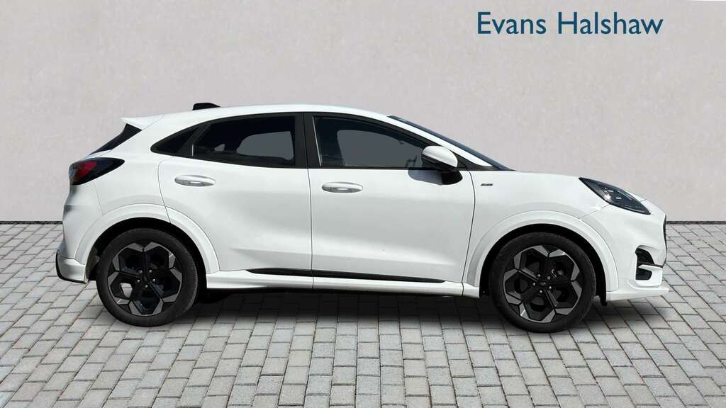 Ford Puma 1.0 Ecoboost Hybrid Mhev St-line X 2025 White #3