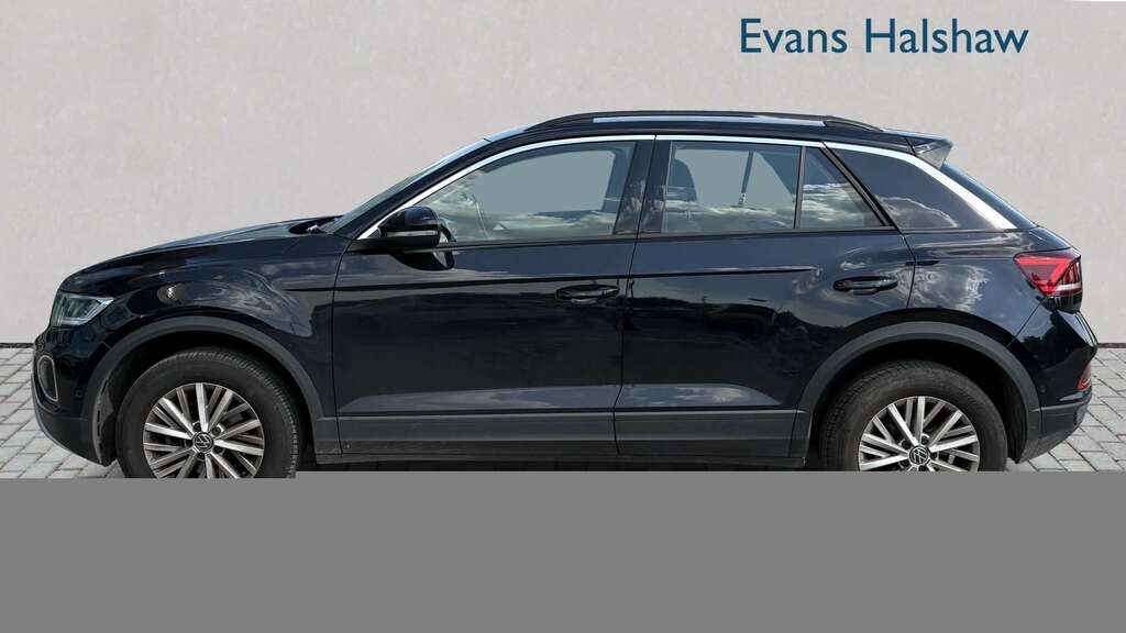 Volkswagen T-Roc 1.5 Tsi Life Dsg 2023 ML72XDJ Black #2