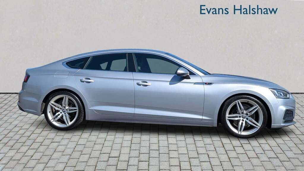 Audi A5 40 Tfsi S Line S Tronic Tech Pack 2019 Silver #3