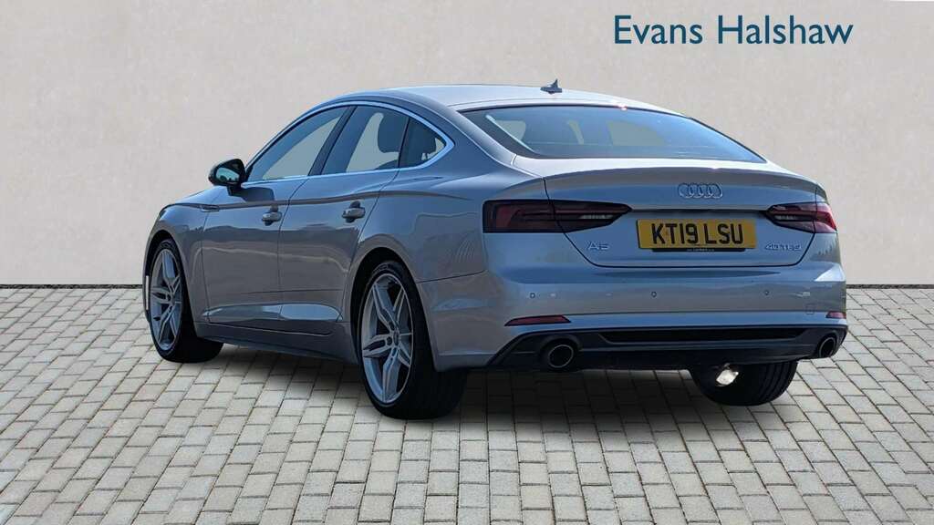 Audi A5 40 Tfsi S Line S Tronic Tech Pack 2019 Silver #2
