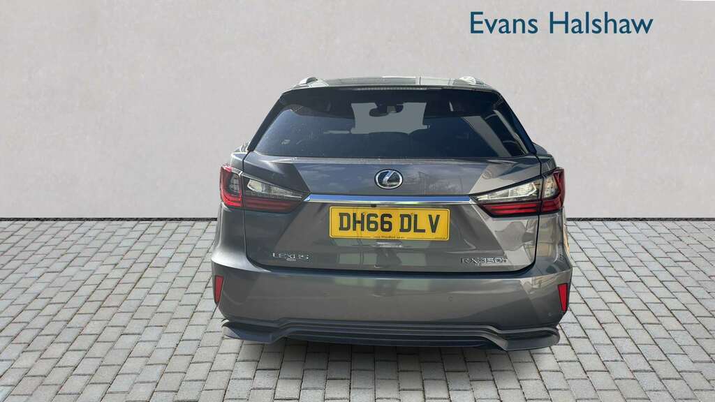 Lexus RX 450H 3.5 Luxury Cvt 2017 Grey #4