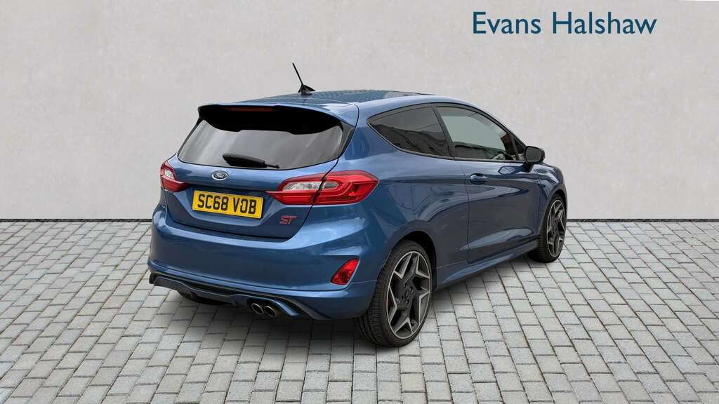 Ford Fiesta 1.5 Ecoboost St-2 Performance Pack 2018 Blue #4