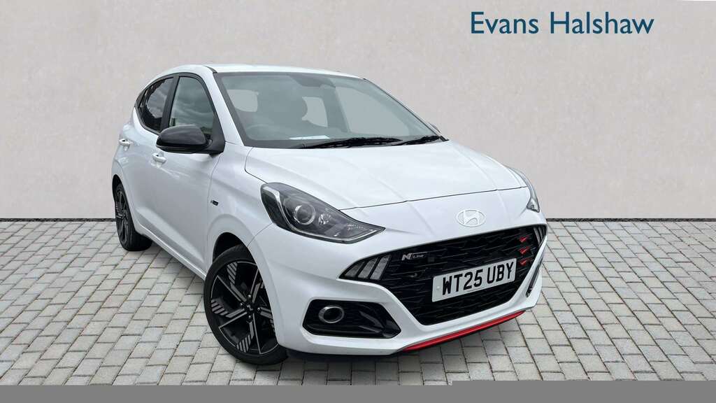 Hyundai I10 1.0T 90 N Line Nav 2025 White