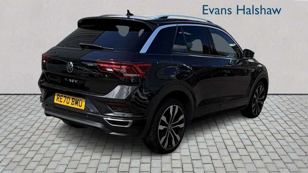 Volkswagen T-Roc 1.5 Tsi Evo R-line Dsg 2020 Black #4