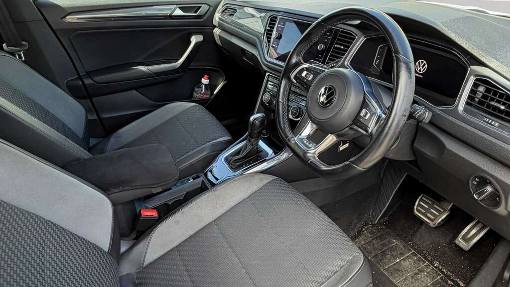 Volkswagen T-Roc 1.5 Tsi Evo R-line Dsg 2020 Black #5