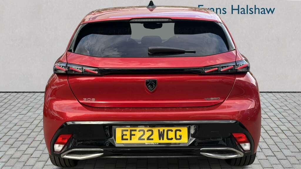 Peugeot 308 1.6 Plug-in Hybrid 225 Gt Premium E-eat8 2022 Red #5