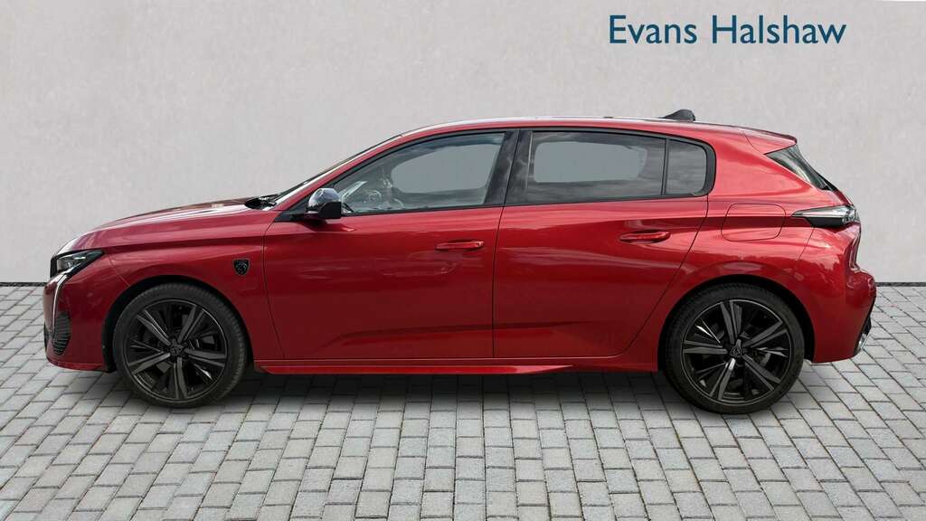 Peugeot 308 1.6 Plug-in Hybrid 225 Gt Premium E-eat8 2022 Red #3