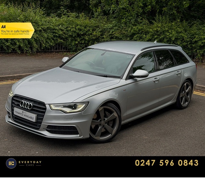 Audi A6 Avant 3.0 Bitdi V6 Black Silver